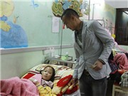 Bóng đá anh, ngoại hạng anh, lịch thi đấu euro 2012, Trung vệ Đại Đồng làm việc thiện tại Viện Nhi Trung ương